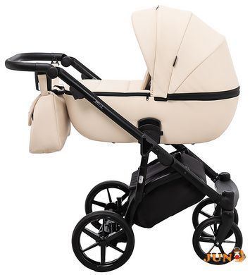 Коляска 2 в 1 графит Adamex Nola Eco SA-8