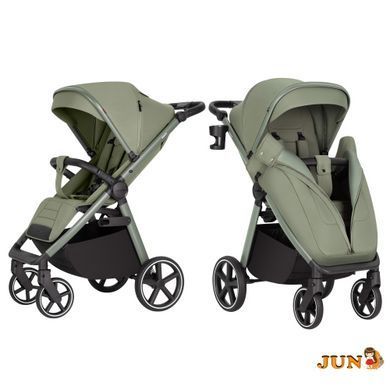 Прогулянкова коляска CARRELLO Bravo SL Deluxe CRL-5520 Mosaic Green