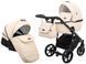 Коляска 2 в 1 графит Adamex Nola Eco SA-8