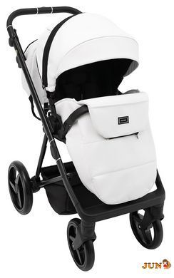 Коляска 2 в 1 Adamex Blanc Eco SA-1 білий
