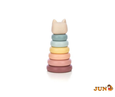 Силиконовый сортер FreeON Башня Kitty, multicolour