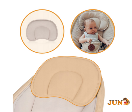 Кресло-качели Lionelo OLIVIA BEIGE NATURAL