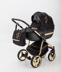 Коляска універсальна 2 в 1 Adamex Cortina Pro CP-400 чорний
