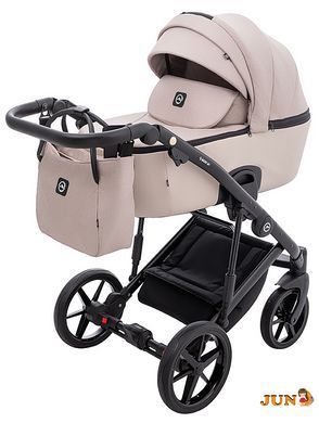 Коляска 2 в 1 Adamex Mobi Air Thermo New Lux PS-18 бежевый