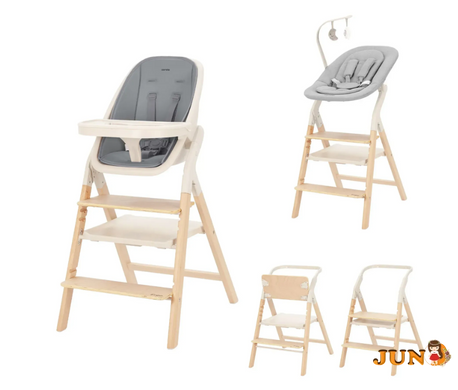 Стульчик для кормления с шезлонгом Carrello Ergo CRL-16701 Carbon Grey