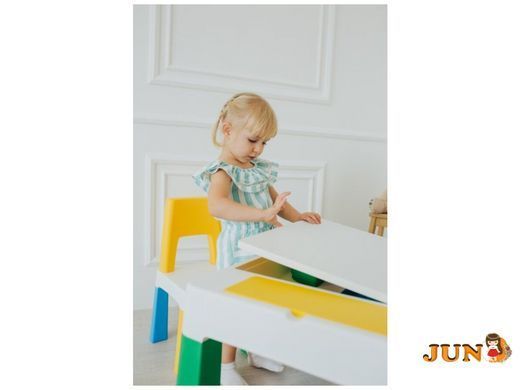 Комплект стіл та стілець Tega Multifun ECO set (table, 1 chair) MF-004-134 multicolor (мультиколір)