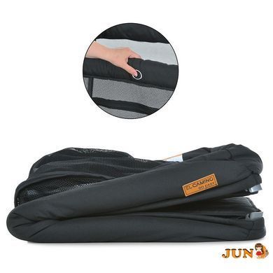 Ліжечко-манеж ME 1194 SO EASY Black