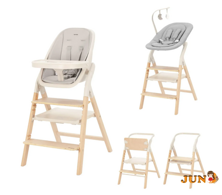 Стільчик для годування з шезлонгом Carrello Ergo CRL-16701 Linen Beige