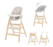 Стільчик для годування з шезлонгом Carrello Ergo CRL-16701 Linen Beige