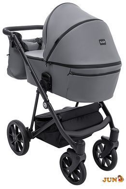 Коляска 2 в 1 Bair Vega ECO VE-47 темно-серый