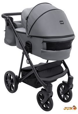 Коляска 2 в 1 Bair Vega ECO VE-47 темно-серый