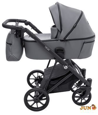 Коляска 2 в 1 Bair Vega ECO VE-47 темно-серый