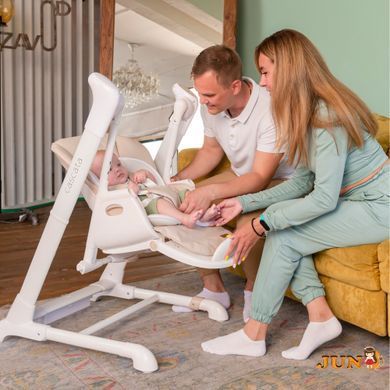 Стульчик-качалка CARRELLO Cascata CRL-10303/1 Cream Beige