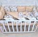Комплект постельного белья Bonna Elegance New в детскую кроватку Феи Персик