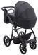 Коляска 2 в 1 Adamex Mobi Air Thermo New Lux TK-53 черный