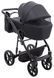 Коляска 2 в 1 Adamex Mobi Air Thermo New Lux TK-53 черный