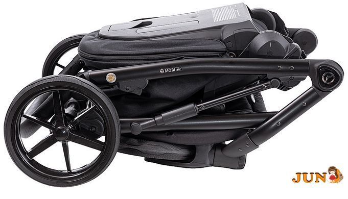 Коляска 2 в 1 Adamex Mobi Air Thermo New Lux TK-53 черный