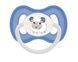 Пустушка латексна кругла Bunny & Company Синя Canpol Babies 6-18 м Барашек
