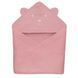 Полотенце Lionelo MUSLIN HOODED TOWEL, Розовый