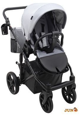 Коляска 2 в 1 Bair Ultra Soft U-218 сірий