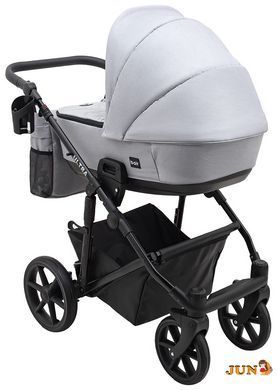 Коляска 2 в 1 Bair Ultra Soft U-218 сірий