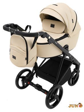 Коляска 2 в 1 Adamex Blanc Eco SA-8 бежевий