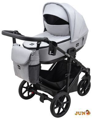 Коляска 2 в 1 Bair Ultra Soft U-218 сірий