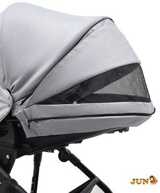Коляска 2 в 1 Bair Ultra Soft U-218 сірий