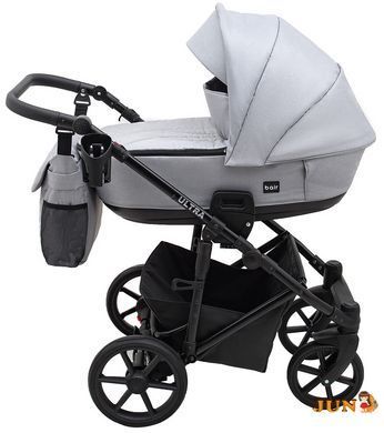Коляска 2 в 1 Bair Ultra Soft U-218 сірий