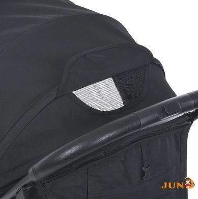 Коляска детская M 4249-2 Black Matt