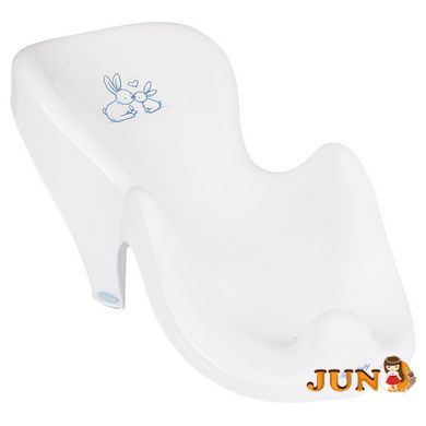 Гірка для купання Tega LITTLE BUNNY Anti slip bath seat KR-003-103 white (білий)