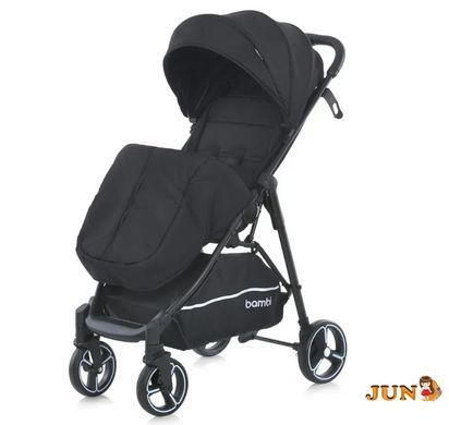 Коляска детская M 4249-2 Black Matt