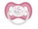 Пустушка латексна кругла Bunny & Company Синя Canpol Babies 6-18 м Зайченя