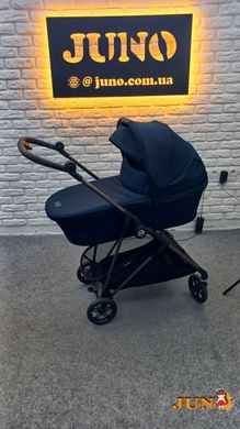 Коляска Cybex Melio 2 в 1 Dark Blue, синій