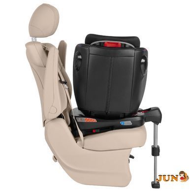 Автокрісло CARRELLO Asteroid+ CRL-15801 Onyx Black 0+1/2/3 ISOFIX з поворотом та опорною стійкою /1/
