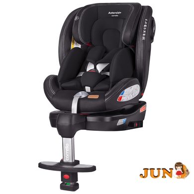 Автокрісло CARRELLO Asteroid+ CRL-15801 Onyx Black 0+1/2/3 ISOFIX з поворотом та опорною стійкою /1/