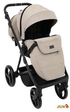 Коляска 2 в 1 Adamex Blanc Eco SA-7 лате