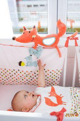 Іграшка Labebe Activity fox for baby chair 0m+ HY041086