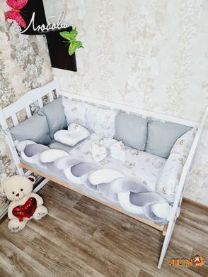 Комплект постільної білизни Bonna Elegance в дитяче ліжечко Колискова