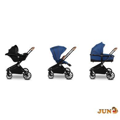 Коляска 3 в 1 Lionelo MIKA 3IN1, Голубой