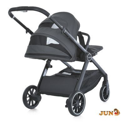 Коляска детская 2в1 ME 1126 GENESIS Asphalt Gray