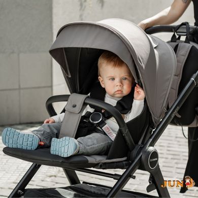 Коляска детская 2в1 ME 1126 GENESIS Asphalt Gray