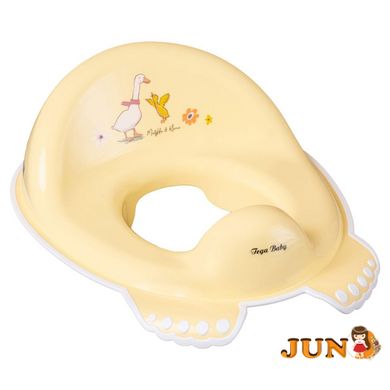 Накладка на унітаз Tega FOREST FAIRYTALE Anti-slip toilet trainer FF-002-109 light yellow (жовтий)