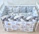 Комплект постельного белья Bonna Elegance New в детской кроватке Мишки на луне