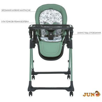 Стільчик для годування EL CAMINO ME 1037-B CRYSTAL Green