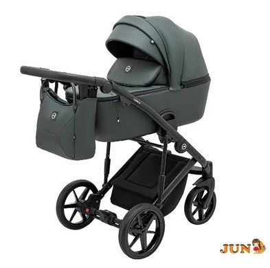 Коляска 2 в 1 Adamex Mobi Air Thermo New ECO SA-29 темно-зелений