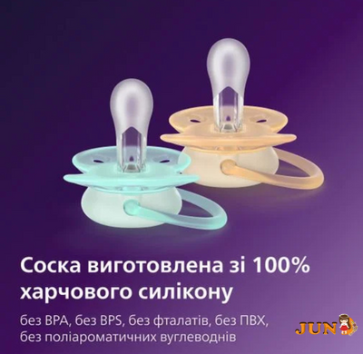 Пустышка Ultra Soft, 0-6 мес SCF091/41