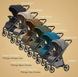 Прогулянкова коляска Carrello Bravo Carbon CRL-5530 Deep Black