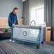 Манеж Lionelo FLOWER GREY SCANDI