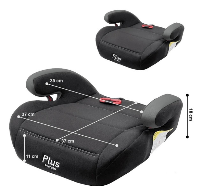 Автокрісло-бустер CARRELLO Plus CRL-16007 Storm Grey